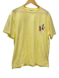 【中古】JW ANDERSON(J.W.ANDERSON)◆Tシャツ/L/コットン/YLW【メンズウェア】