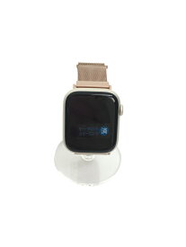 【中古】Apple◆Apple Watch Nike Series 7 GPSモデル 45mm [スターライト] MKNA3J/A/デシ【服飾雑貨他】