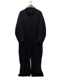 【中古】yohji yamamoto POUR HOMME◆18AW/オールインワン/ジャンプスーツ/1/ウール/BLK/HK-D13-100/ウールギャバジン生地【メンズウェア】