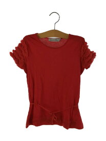 【中古】Christian Dior◆半袖Tシャツ/140cm/コットン/RED【キッズ】