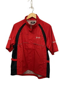 【中古】DUNLOP◆スポーツウェアー/L/RED/SRIXON/半袖ジャケット【スポーツ】