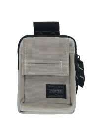 【中古】PORTER◆ポーチ/--/シルバー【バッグ】