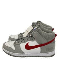 【中古】NIKE◆DUNK HI RETRO SE_ダンク ハイ レトロ SE/28cm/グレー【シューズ】