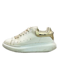 【中古】Alexander McQueen◆アレキサンダーマックイーン/552062/ローカットスニーカー/40/ホワイト【シューズ】