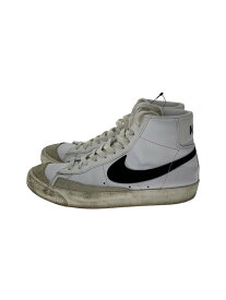 【中古】NIKE◆BLAZER MID 77 VNTG/ブレーザーミッドビンテージ/ホワイト/BQ6806-100/27cm/W【シューズ】
