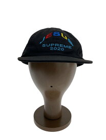 【中古】Supreme◆20AW/Jesus 6-Panel Cap/キャップ/FREE/コットン/BLK/無地/メンズ//【服飾雑貨他】