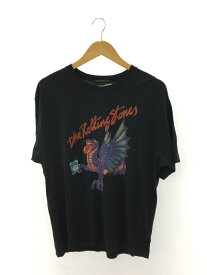 【中古】THEE HYSTERIC XXX◆THEROLLINGSTONESTシャツ/L/コットン/BLK/06221CT08【メンズウェア】