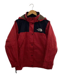 【中古】THE NORTH FACE◆ナイロンジャケット/L/ゴアテックス/RED【レディースウェア】