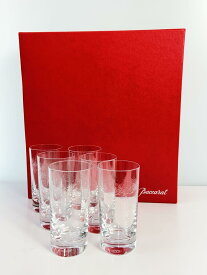 【中古】Baccarat◆セビーヌハイボースグラス/グラス/6点セット/CLR【キッチン用品】