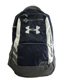 【中古】UNDER ARMOUR◆リュック/ポリエステル/NVY/無地/AAL6578【バッグ】