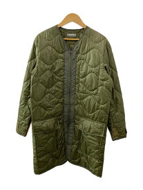 【中古】Elephant Blanc◆キルティングライナーコート/46/ナイロン/KHK/無地/91530601【メンズウェア】