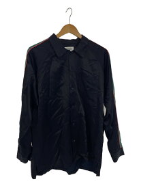 【中古】discovered◆Ska shirt/長袖シャツ/2/レーヨン/BLK/DC-PF18-SH-01【メンズウェア】
