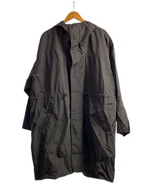 【中古】Supreme◆Motion Logo Lightweight Parka/コート/M/ナイロン/BLK/無地//【メンズウェア】
