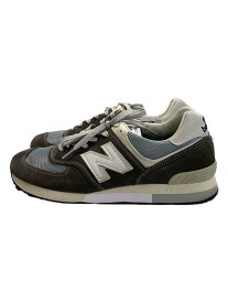 【中古】NEW BALANCE◆AGGグレー35th記念モデル/ローカットスニーカー/UK9.5/GRY/OU576AGG【シューズ】