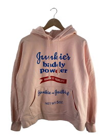 【中古】Richardson◆JUNKIES BADDY POWDER HOODIE PINK/rim-60040-b【メンズウェア】