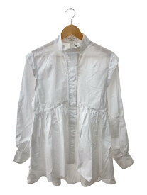 【中古】ORGANICS SNIDEL◆長袖ブラウス/one/コットン/WHT/無地/SWFB211155【レディースウェア】