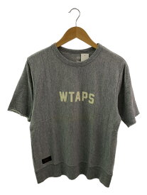 【中古】WTAPS◆Tシャツ/1/コットン/GRY/151atdt-csm07s【メンズウェア】