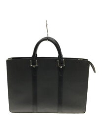 【中古】LOUIS VUITTON◆アントン・ブリーフケース_タイガ_BLK/牛革/ブラック【バッグ】