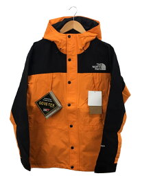 【中古】THE NORTH FACE◆MOUNTAIN LIGHT JACKET_マウンテンライトジャケット/M/ナイロン/ORN/無地【メンズウェア】