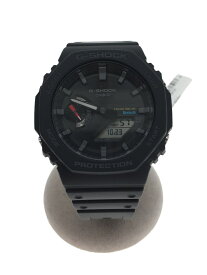 【中古】CASIO◆ソーラー腕時計_G-SHOCK/アナログ/BLK/BLK【服飾雑貨他】