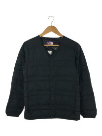 【中古】THE NORTH FACE PURPLE LABEL◆ダウンカーディガン/S/ポリエステル/ブラック【メンズウェア】