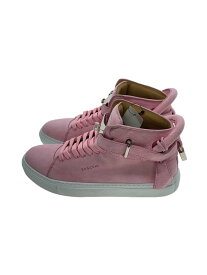 【中古】BUSCEMI◆ハイカットスニーカー/40/ピンク/スウェード//【シューズ】