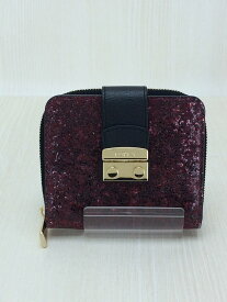 【中古】FURLA◆3つ折り財布/--/PNK/レディース/メトロポリス【服飾雑貨他】