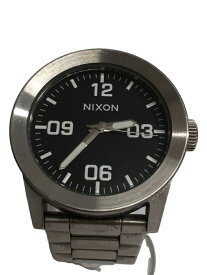 【中古】NIXON◆クォーツ腕時計/アナログ/ステンレス/SLV【服飾雑貨他】