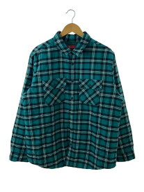 【中古】Supreme◆ジャケット/XL/コットン/GRN/チェック【メンズウェア】