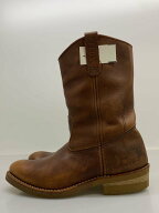 【中古】RED WING◆ウェスタンブーツ/UK7.5/BRW/レザー/8159//【シューズ】