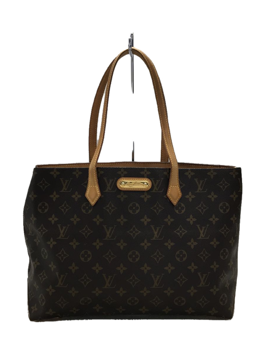 Used Louis Vuitton Wilshire Mm/Tote Bag Stocking/Pvc/Brw//M45644