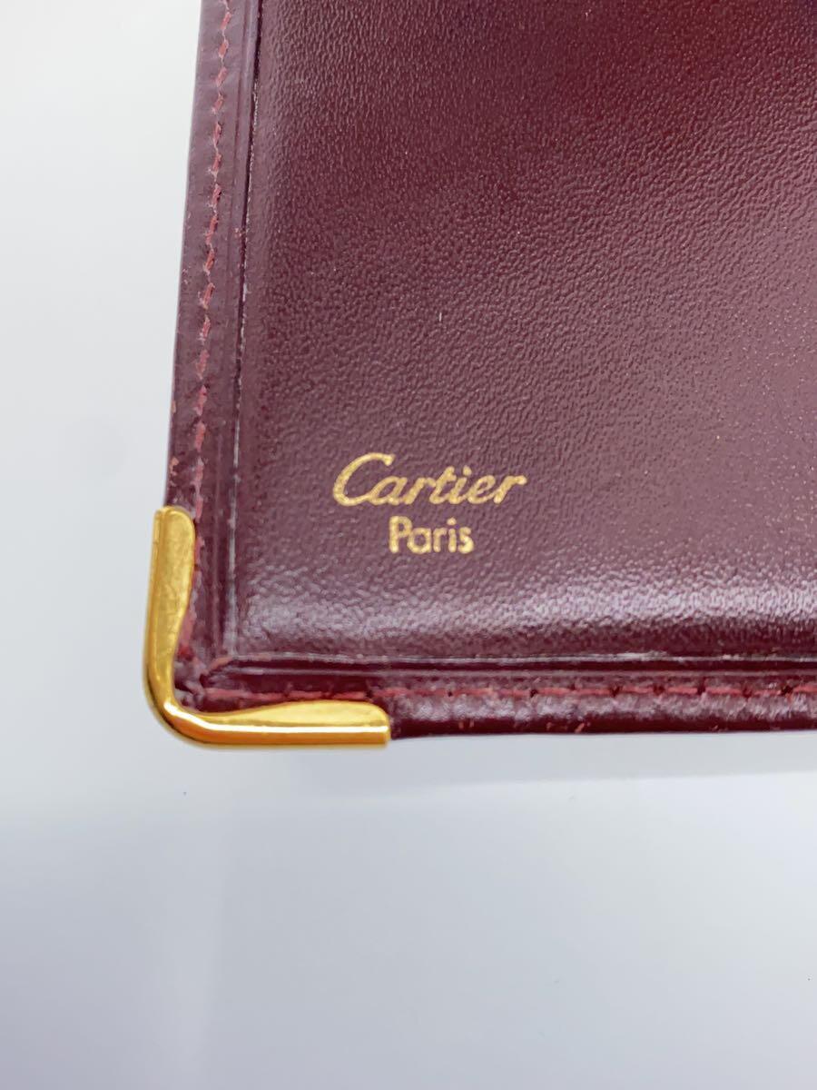 楽天市場】【中古】Cartier◇マストドゥカルティエ/2つ折り財布/レザー