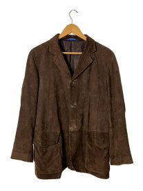 【中古】Paul Smith◆レザージャケット・ブルゾン/L/羊革/BRW/無地/6052LJ【メンズウェア】