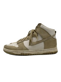 【中古】NIKE◆DUNK HIGH RETRO PRM_ダンク HIGH レトロ プレミアム/26.5cm/BEG【シューズ】