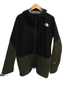 【中古】THE NORTH FACE◆Powder Guide Light Jacket/GORE-TEX/ジャケット/L/ナイロン/カーキ/NS62205【メンズウェア】