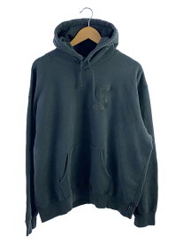 【中古】Supreme◆23SS/OVERDYED S LOGO HOODED SWEATSHIRTパーカー/L/コットン/GRY【メンズウェア】