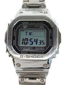 【中古】CASIO◆ソーラー腕時計・G-SHOCK/デジタル/SLV/GMW-B5000D-1JF【服飾雑貨他】
