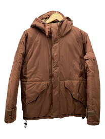 【中古】ALPHA INDUSTRIES◆ダウンジャケット/S/ナイロン/BRW/TA1434-8068【メンズウェア】