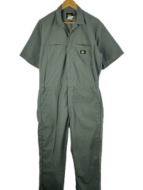 【中古】DICKIES◆オーバーオール/--/--/GRY/W216E8G【メンズウェア】