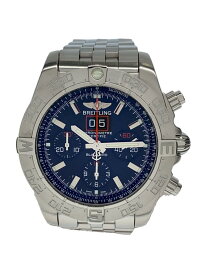 【中古】BREITLING◆BREITLING/ブライトリング/自動巻/クロノマットブラックバード/ステンレス/A44360【服飾雑貨他】