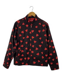 【中古】Supreme◆17SS/Hearts Harrington Jacket/ハート柄ジャケット/M/コットン/BRD/総柄【メンズウェア】