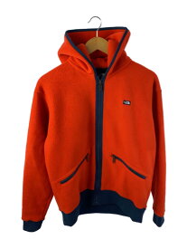 【中古】THE NORTH FACE◆ARMADILLA FULLZIP HOODIE_アルマディラフルジップフーディ/L/ポリエステル/ORN【メンズウェア】