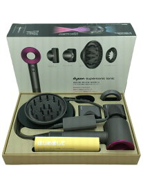 【中古】dyson◆ドライヤー・ヘアアイロン Dyson Supersonic Ionic HD03 ULF IIF アイアン/フューシャ【家電・ビジュアル・オーディオ】