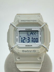 【中古】CASIO◆クォーツ腕時計・Baby-G/デジタル/ホワイト/BGD-501UM-8JF【服飾雑貨他】
