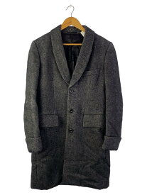 【中古】Paul Smith◆Paul Smith/コート/L/アンゴラ/BLK/648K【メンズウェア】