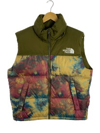 【中古】THE NORTH FACE◆ダウンベスト/L/ナイロン/マルチカラー/ND92233【メンズウェア】