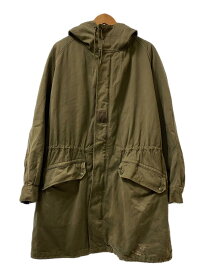 【中古】FRENCH MILITARY◆M-64/モッズコート/91C/カーキ※ライナー付【メンズウェア】