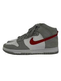 【中古】NIKE◆DUNK HI RETRO SE_ダンク ハイ レトロ SE/27.5cm/GRY【シューズ】