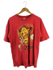 【中古】ALL SPORT◆Tシャツ/XL/コットン/RED【メンズウェア】