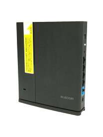 【中古】ELECOM◆無線LANルーター(Wi-Fiルーター) WRC-1167GST2 [ブラック]【パソコン】